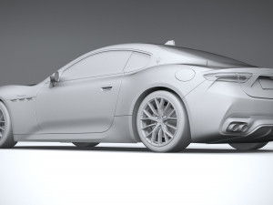 Maserati GranTurismo Modena 2023 Modello 3D