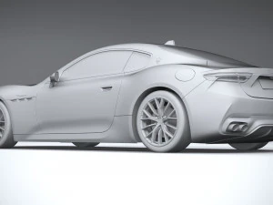Maserati GranTurismo Modena 2023 3D Model
