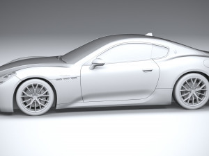Maserati GranTurismo Modena 2023 Modello 3D