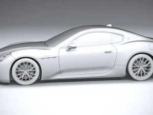 Maserati GranTurismo Modena 2023 3D Model