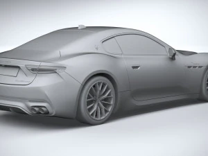 Maserati GranTurismo Modena 2023 3D Model