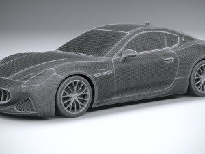 Maserati GranTurismo Modena 2023 Modello 3D