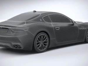 Maserati GranTurismo Modena 2023 3D Model