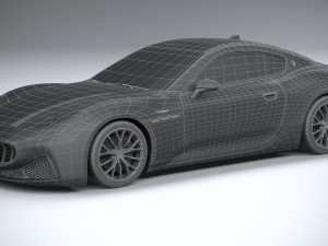 Maserati GranTurismo Modena 2023 Modello 3D