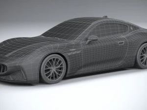 Maserati GranTurismo Modena 2023 3D Model