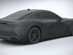 Maserati GranTurismo Modena 2023 3D Model