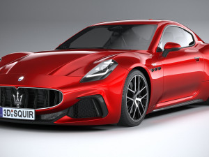 Maserati GranTurismo Trofeo 2023 3D Model