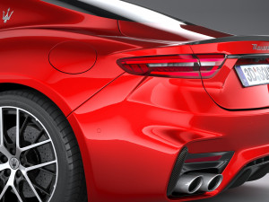 Maserati GranTurismo Trofeo 2023 3D Model