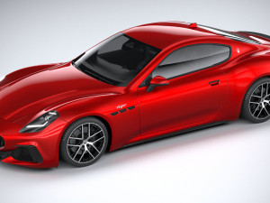 Maserati GranTurismo Trofeo 2023 3D Model