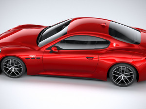 Maserati GranTurismo Trofeo 2023 3D Model