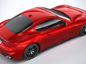 Maserati GranTurismo Trofeo 2023 3D Model