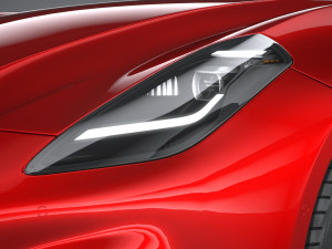 Maserati GranTurismo Trofeo 2023 3D Model