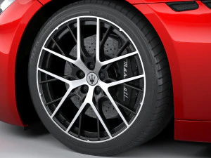 Maserati GranTurismo Trofeo 2023 3D Model