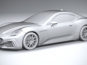 Maserati GranTurismo Trofeo 2023 3D Model