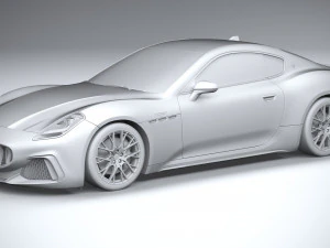 Maserati GranTurismo Trofeo 2023 3D Model