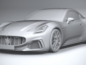 Maserati GranTurismo Trofeo 2023 3D Model