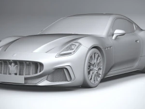Maserati GranTurismo Trofeo 2023 3D Model