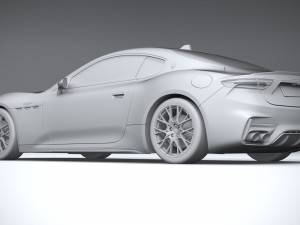 Maserati GranTurismo Trofeo 2023 3D Model