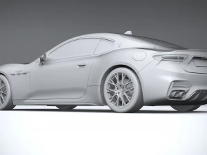 Maserati GranTurismo Trofeo 2023 3D Model