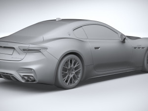 Maserati GranTurismo Trofeo 2023 3D Model