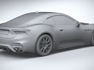 Maserati GranTurismo Trofeo 2023 3D Model