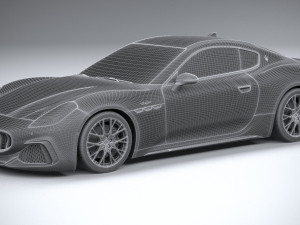 Maserati GranTurismo Trofeo 2023 3D Model