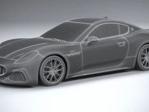 Maserati GranTurismo Trofeo 2023 3D Model