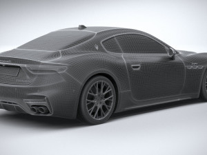 Maserati GranTurismo Trofeo 2023 3D Model