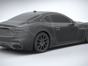 Maserati GranTurismo Trofeo 2023 3D Model