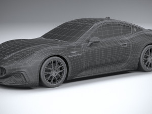 Maserati GranTurismo Trofeo 2023 3D Model