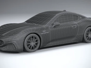 Maserati GranTurismo Trofeo 2023 3D Model