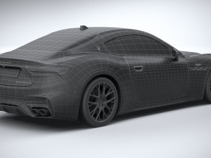 Maserati GranTurismo Trofeo 2023 3D Model