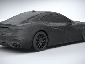 Maserati GranTurismo Trofeo 2023 3D Model