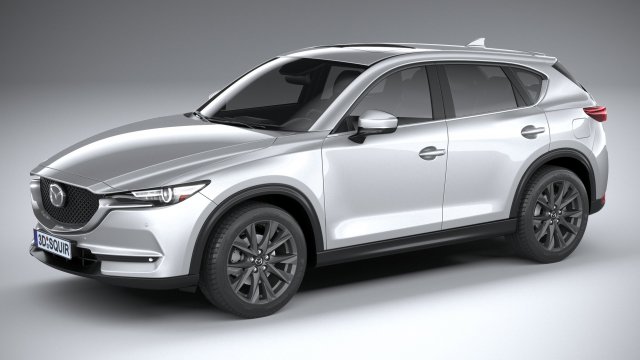 Mazda CX-5 2021 Model 3D .c4d .max .obj .3ds .fbx .stl .blend 