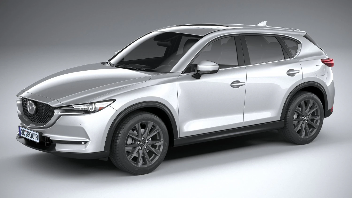 Mazda CX-5 2021 3D Model .c4d .max .obj .3ds .fbx .stl .blend 