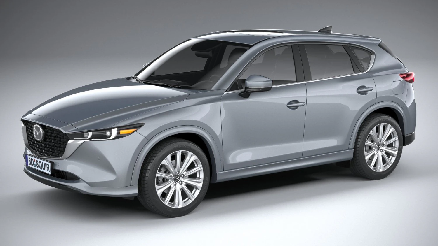 Mazda CX-5 2023 3D Model .c4d .max .obj .3ds .fbx .stl .blend 