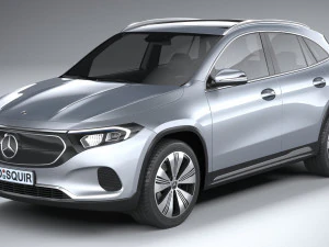 Mercedes-Benz EQA 250 2024 3D Model