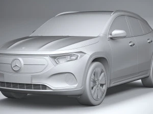 Mercedes-Benz EQA 250 2024 3D Model