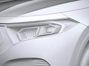 Mercedes-Benz EQA 250 2024 3D-Modell