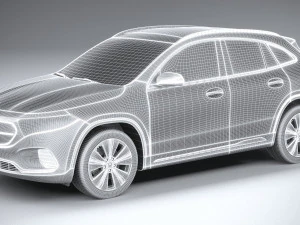 Mercedes-Benz EQA 250 2024 3D Model