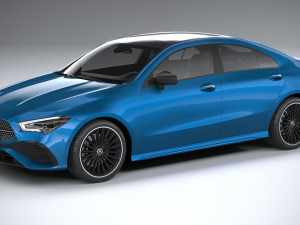 Mercedes-Benz CLA 2024 3D Model