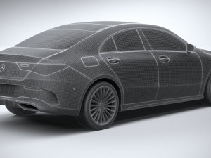 Mercedes-Benz CLA 2024 Modèle 3D