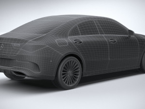 Mercedes-Benz CLA 2024 Modèle 3D