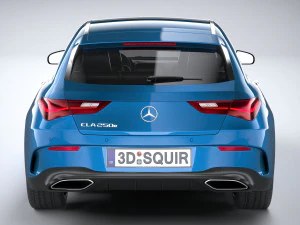 Mercedes-Benz CLA Shooting Brake 2024 3D Model