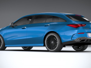 Mercedes-Benz CLA Shooting Brake 2024 3D Model