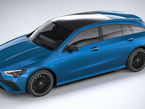 Mercedes-Benz CLA Shooting Brake 2024 3D Model