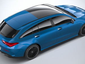 Mercedes-Benz CLA Shooting Brake 2024 3D Model
