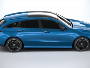 Mercedes-Benz CLA Shooting Brake 2024 3D Model