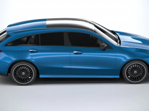 Mercedes-Benz CLA Shooting Brake 2024 3D Model