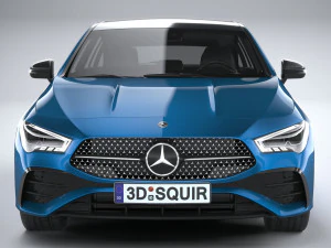 Mercedes-Benz CLA Shooting Brake 2024 3D Model